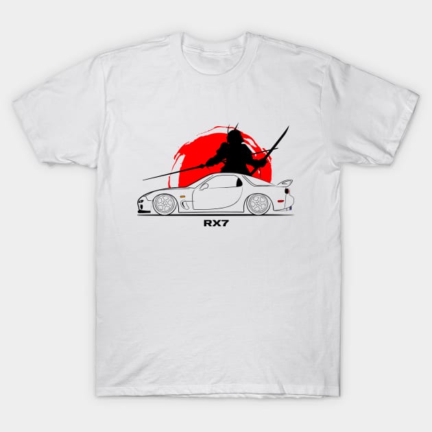 JDM RX7 T-Shirt by turboosted